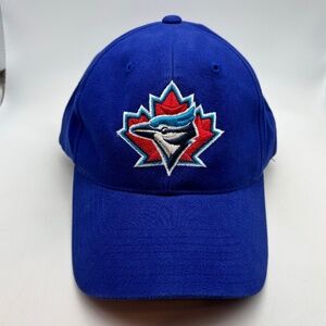American Needle MLB Toronto Blue Jays Logo Embroidered Adjustable Baseball Hat